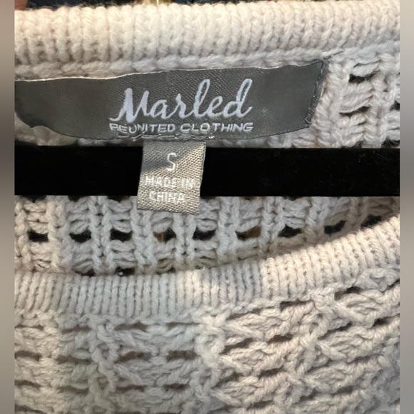 #1201 Marled women’s sweater - Picture 3 of 4